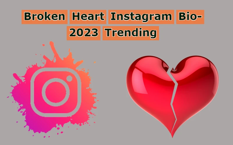 Broken Heart Instagram Bio