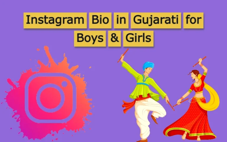 Instagram Bio in Gujarati