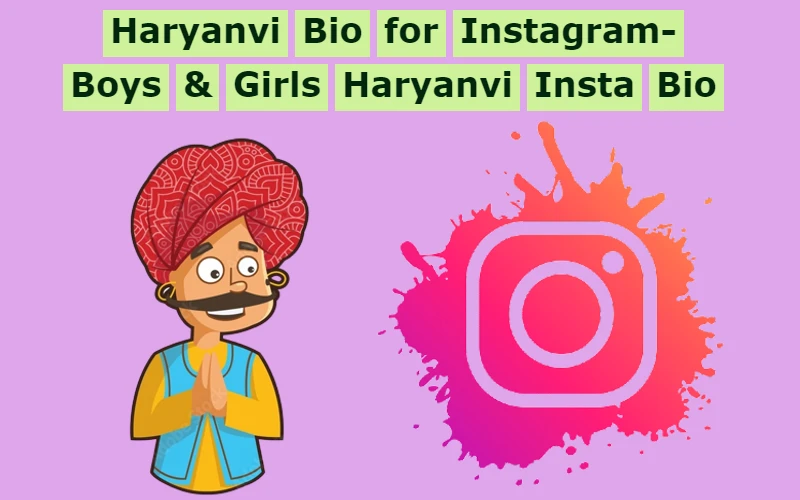 Haryanvi Bio for Instagram