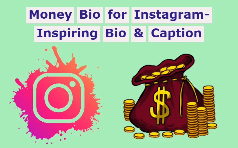 Money bio for Instagram