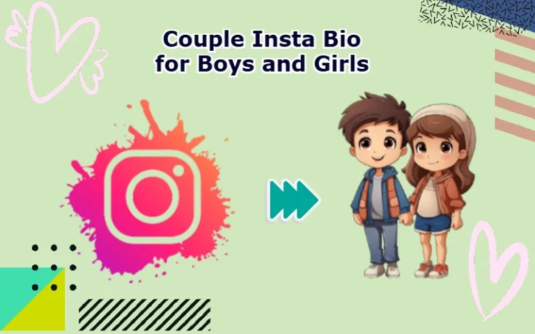 Couple Insta Bio