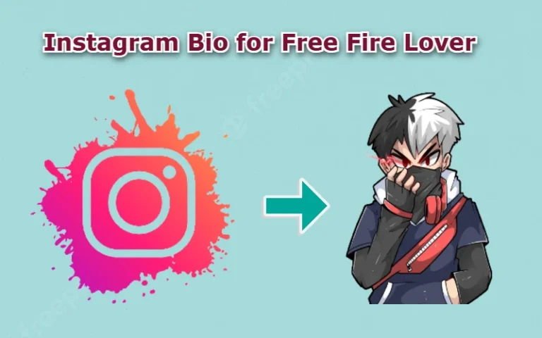 Instagram Bio for Free Fire Lover
