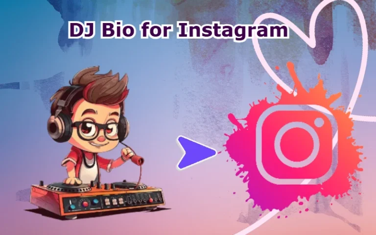 DJ Bio for Instagram